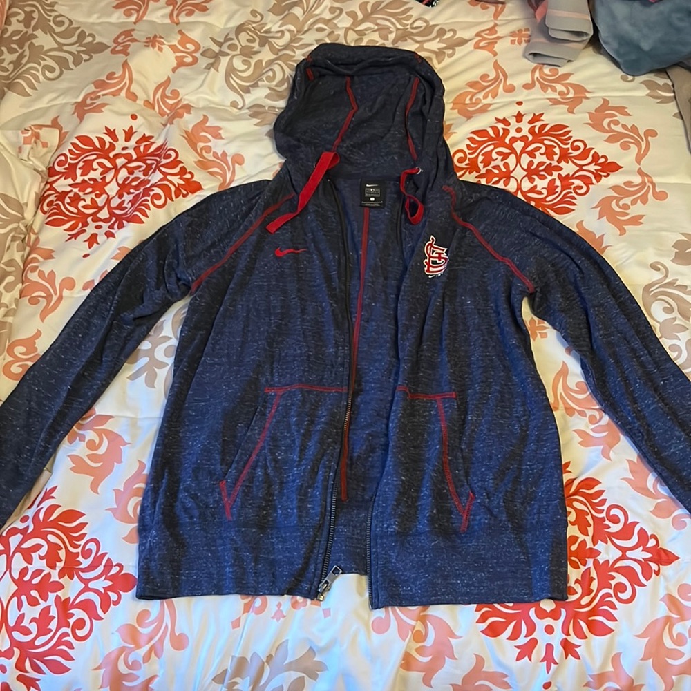 Nike STL Cardinals zip up sweatshirt